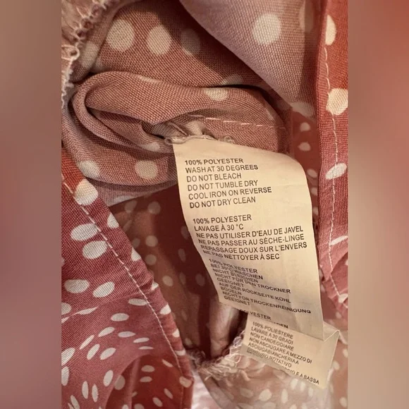 Boohoo Terracotta Polka Dot Dress - Picture 5 of 7